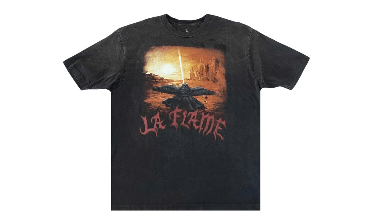 Cactus Jack by Travis Scott Coachella Exclusive LA Flame Utopia Tee Black
