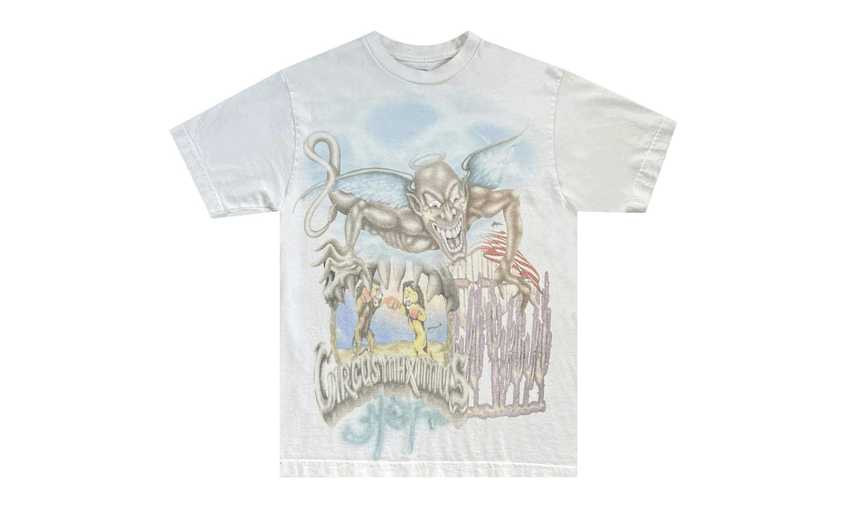 Cactus Jack by Travis Scott Utopia Circus Maximus Tour III Tee White