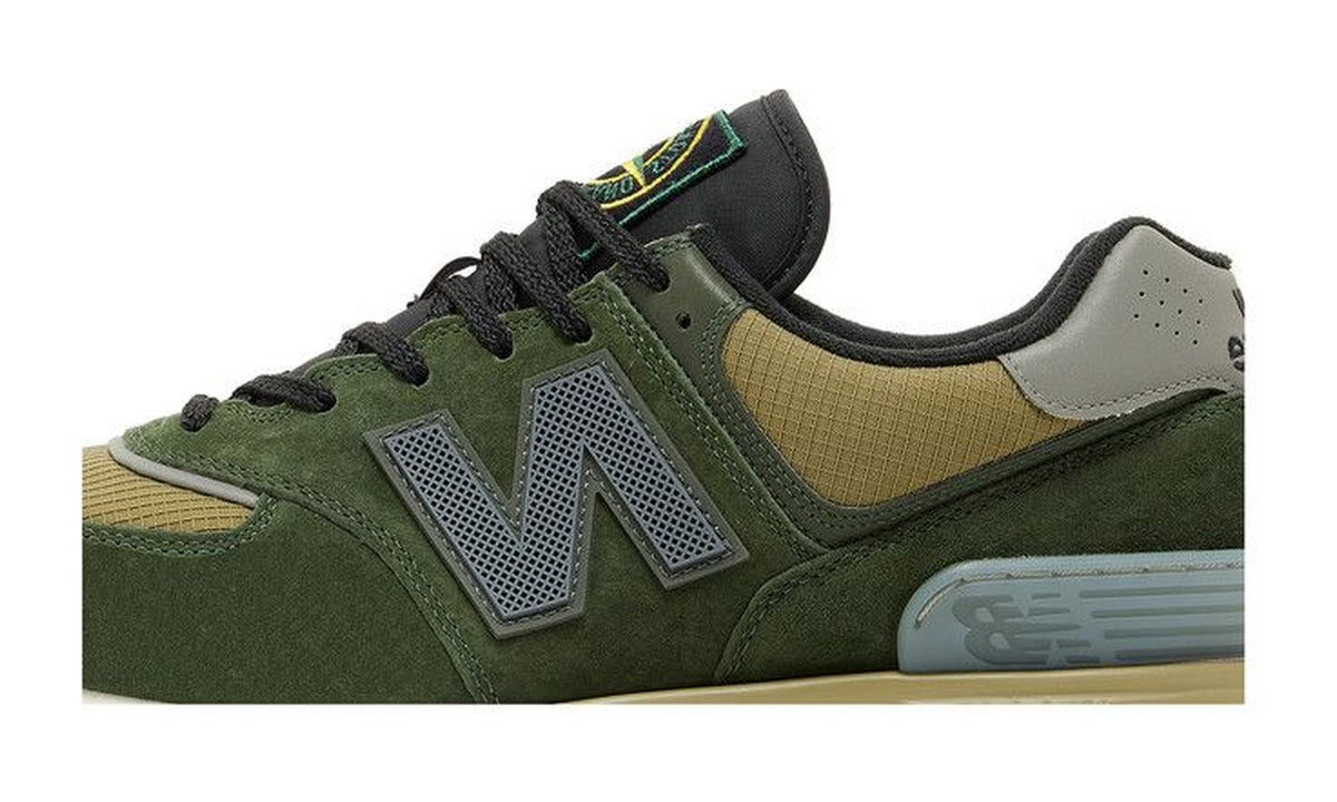 Stone Island x New Balance 574 Legacy Dark Green