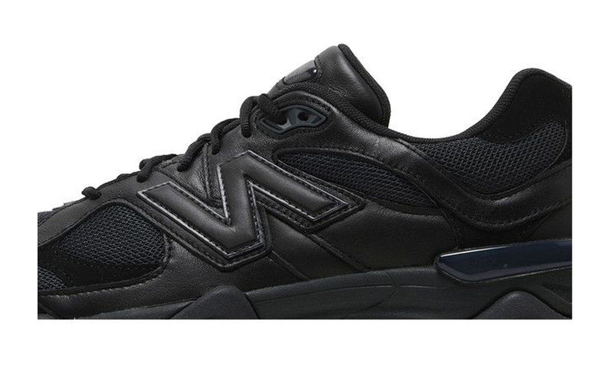 New Balance 9060 Triple Black Leather