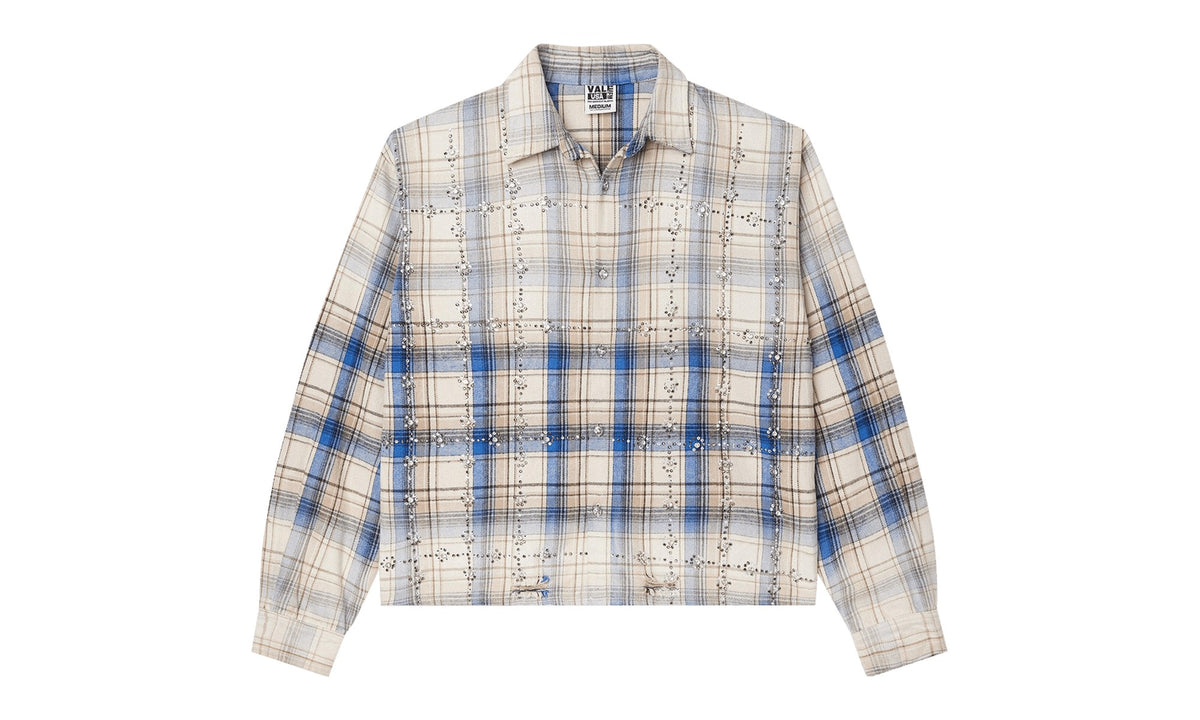 Vale Forever Skyfall Flannel Cream/Blue