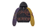Vale Forever Crest Zip Up Purple/Black/Yellow