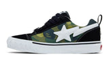 BAPE x Vans Premium Knu Skool Camo Green