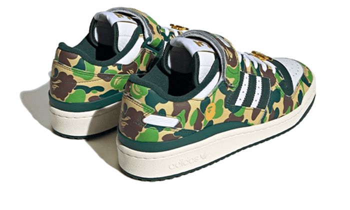 Adidas Forum 84 Low Bape 30th Anniversary Green Camo – limitierter Sneaker bei Shade Studios