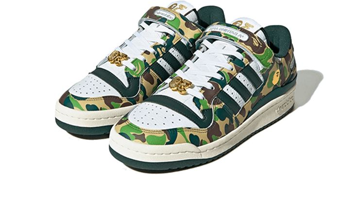 Adidas Forum 84 Low Bape 30th Anniversary Green Camo – limitierter Sneaker bei Shade Studios
