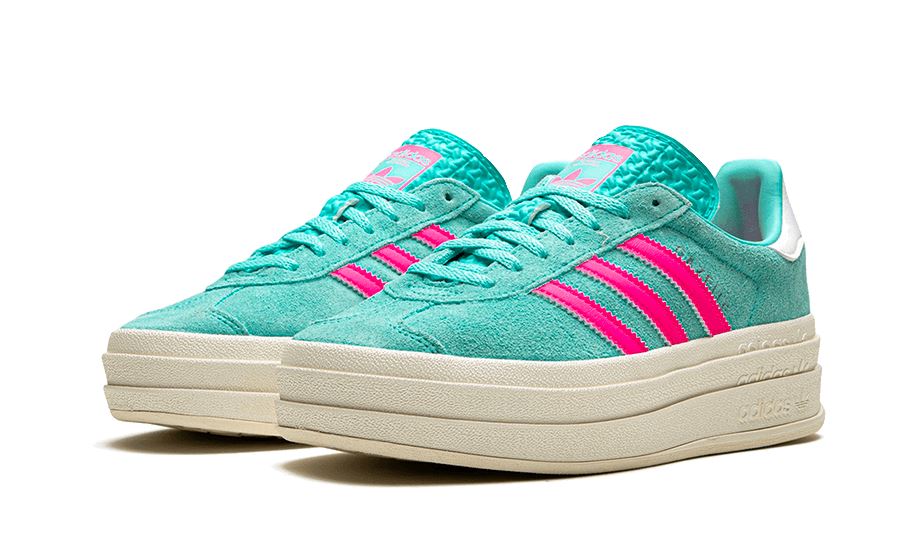 Adidas Gazelle Bold Flash Aqua Lucid Pink – limitierter Sneaker bei Shade Studios