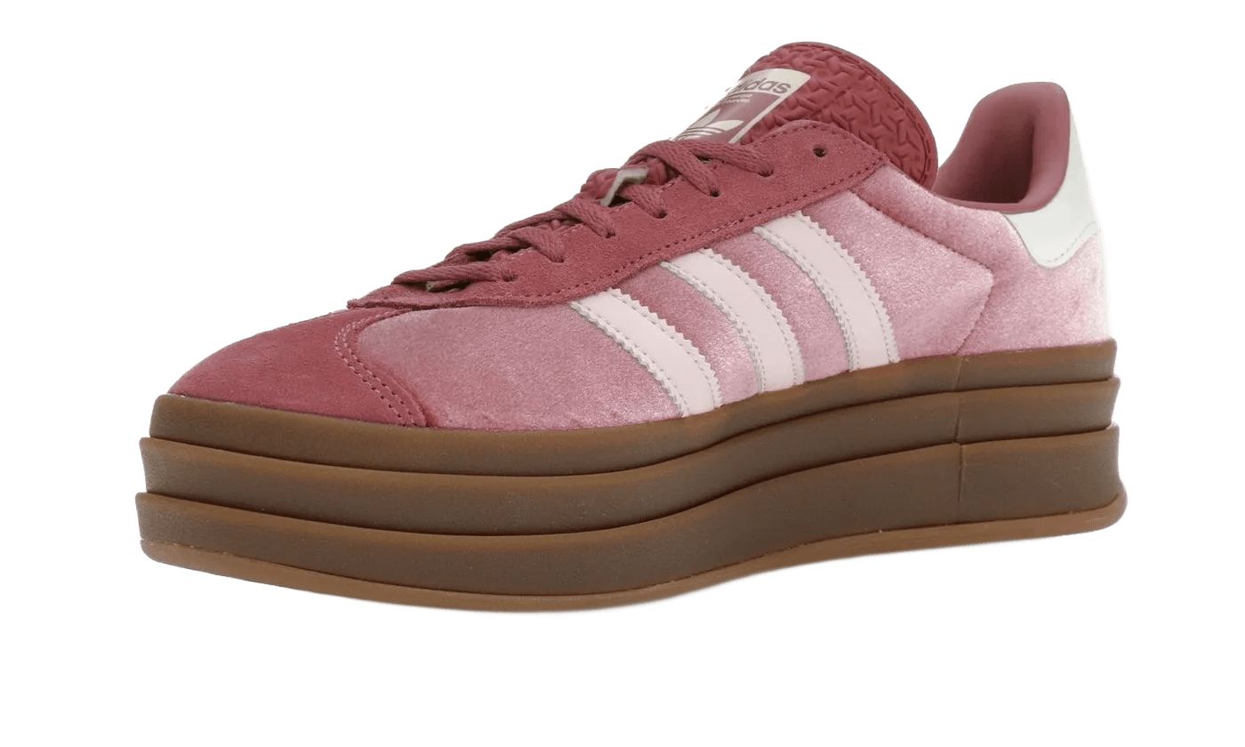 Adidas Gazelle Bold Sandy Pink Velvet