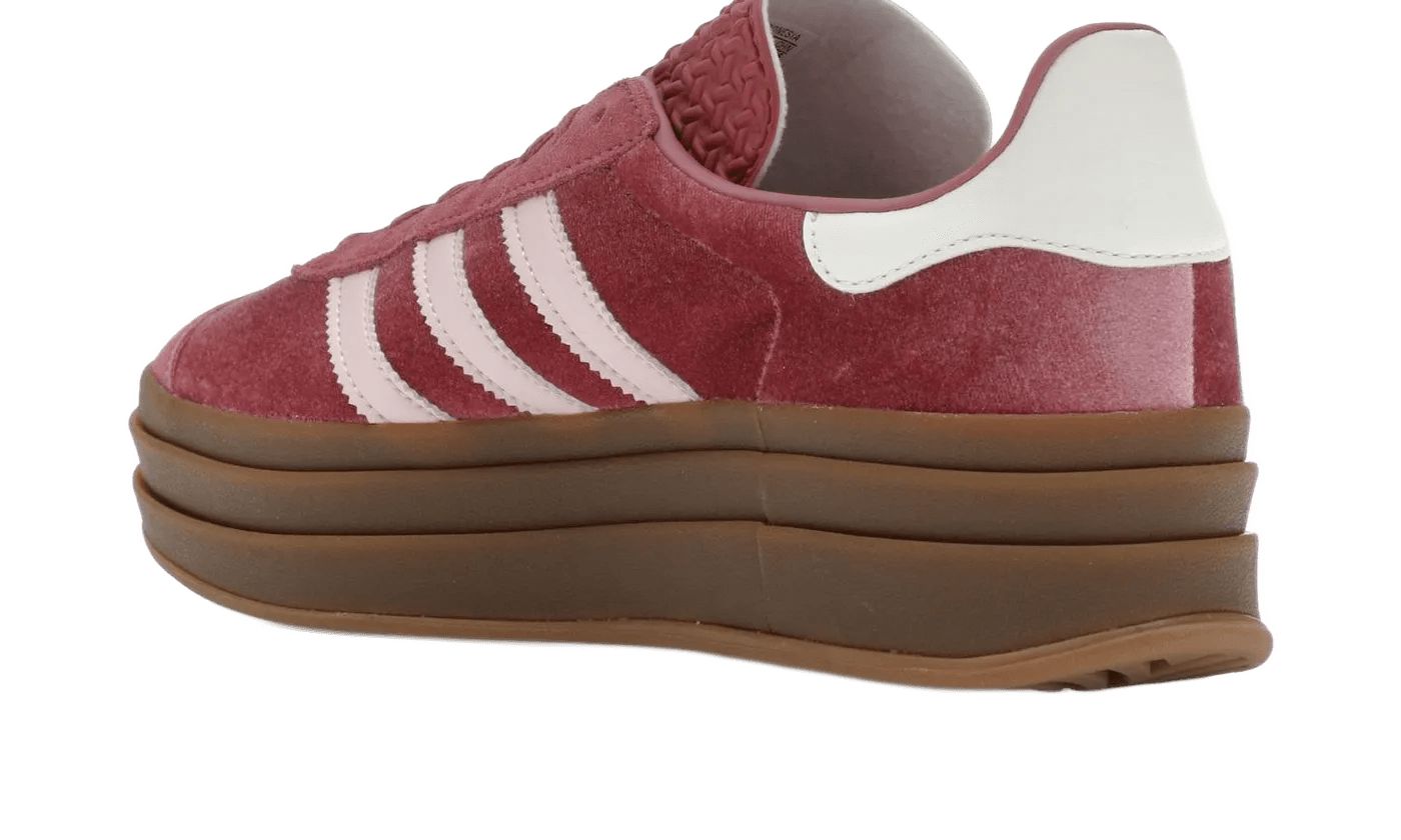 Adidas Gazelle Bold Sandy Pink Velvet