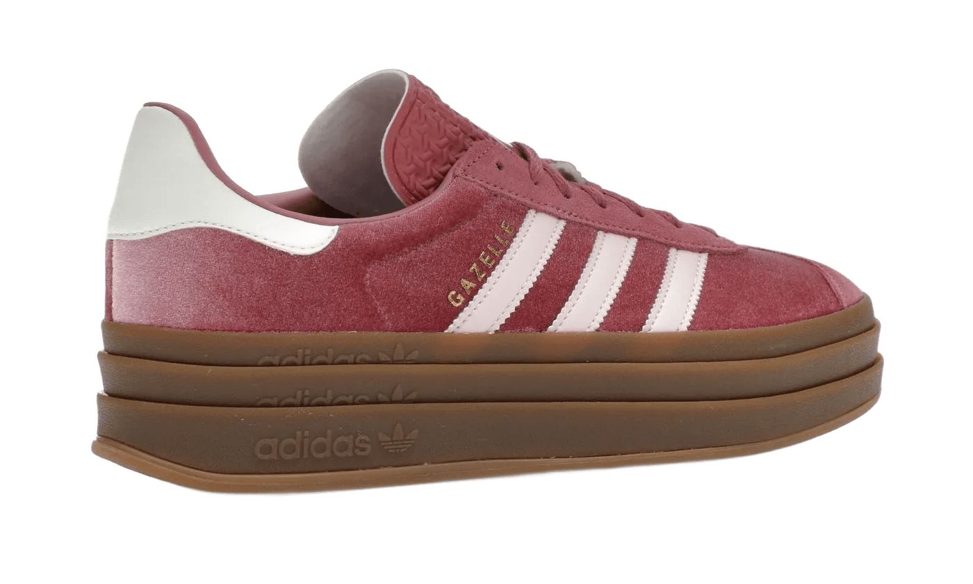 Adidas Gazelle Bold Sandy Pink Velvet