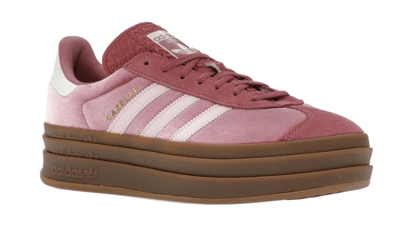 Adidas Gazelle Bold Sandy Pink Velvet