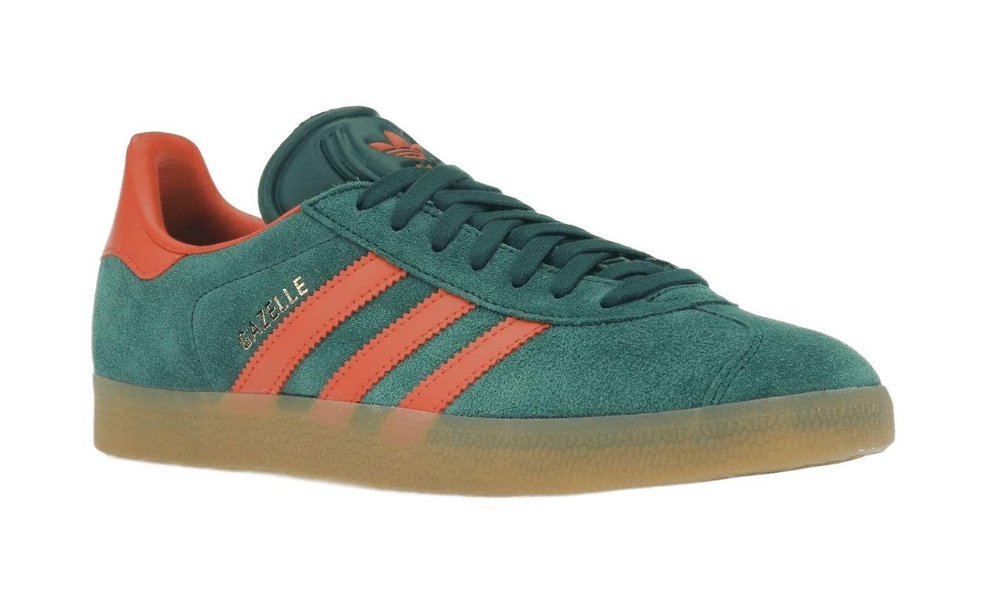 Adidas Gazelle Collegiate Green Preloved Red