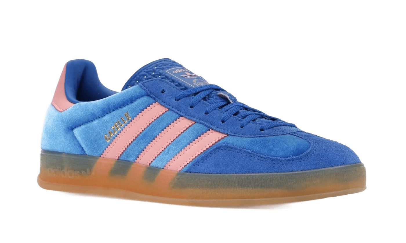 Adidas Gazelle Indoor Blue Semi Pink Spark