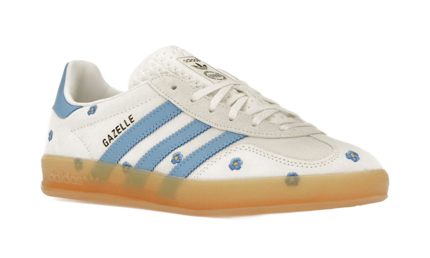 Adidas Gazelle Indoor Light Blue Floral