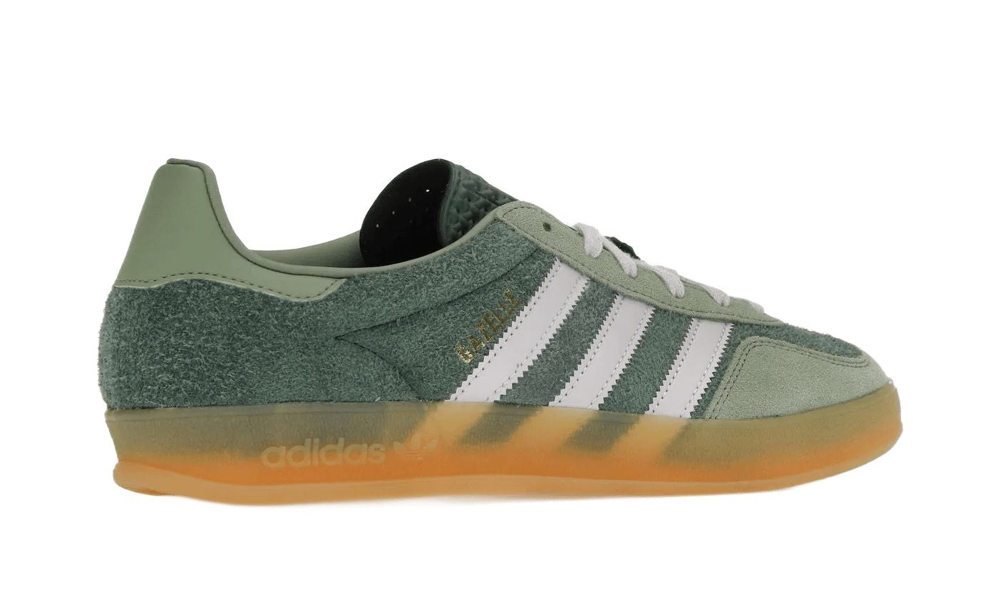 Adidas Gazelle Indoor Mineral Green Silver Dawn