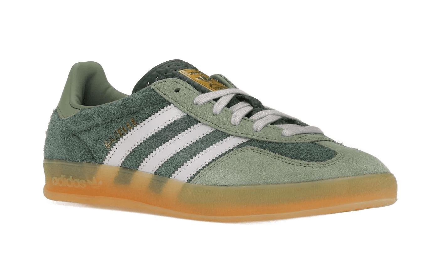 Adidas Gazelle Indoor Mineral Green Silver Dawn