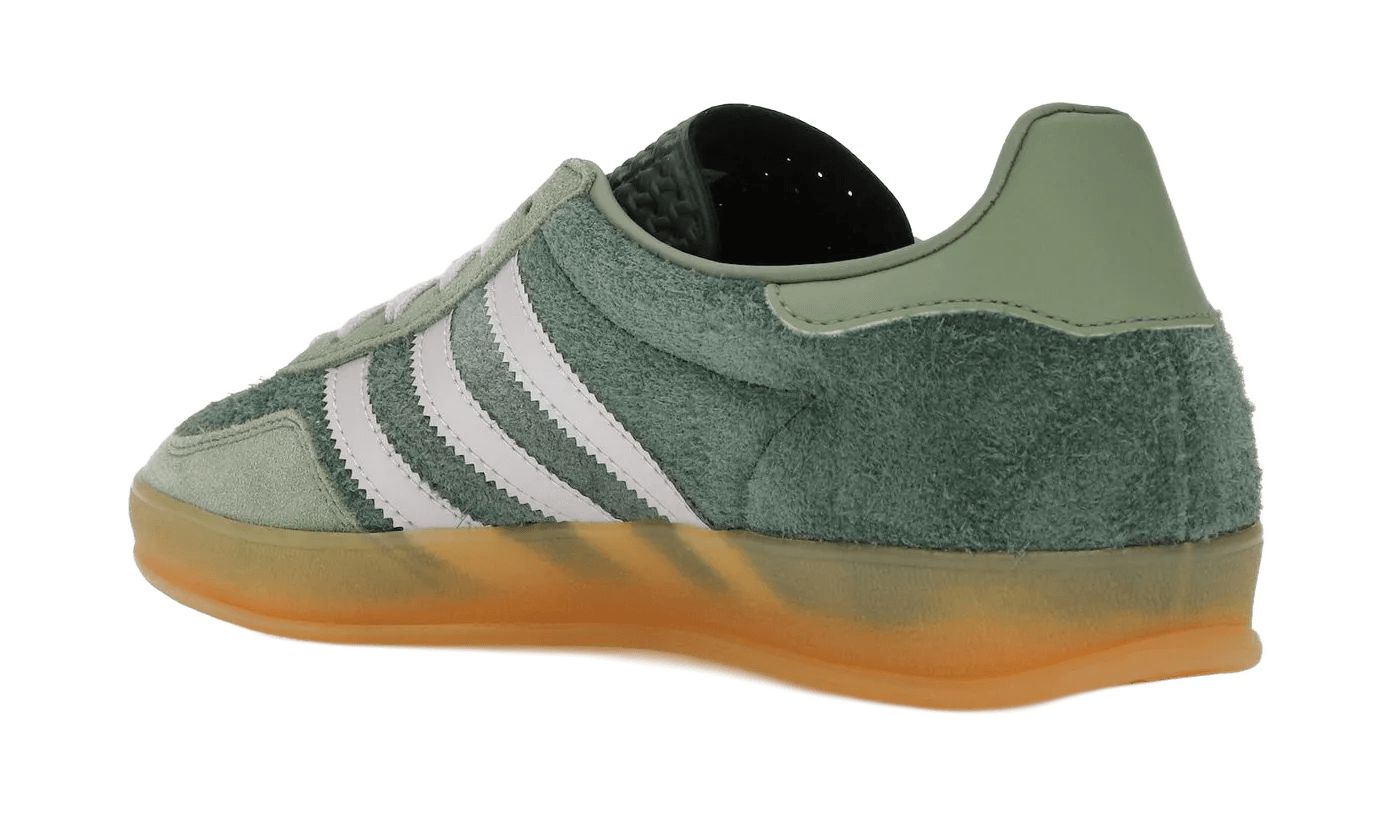 Adidas Gazelle Indoor Mineral Green Silver Dawn