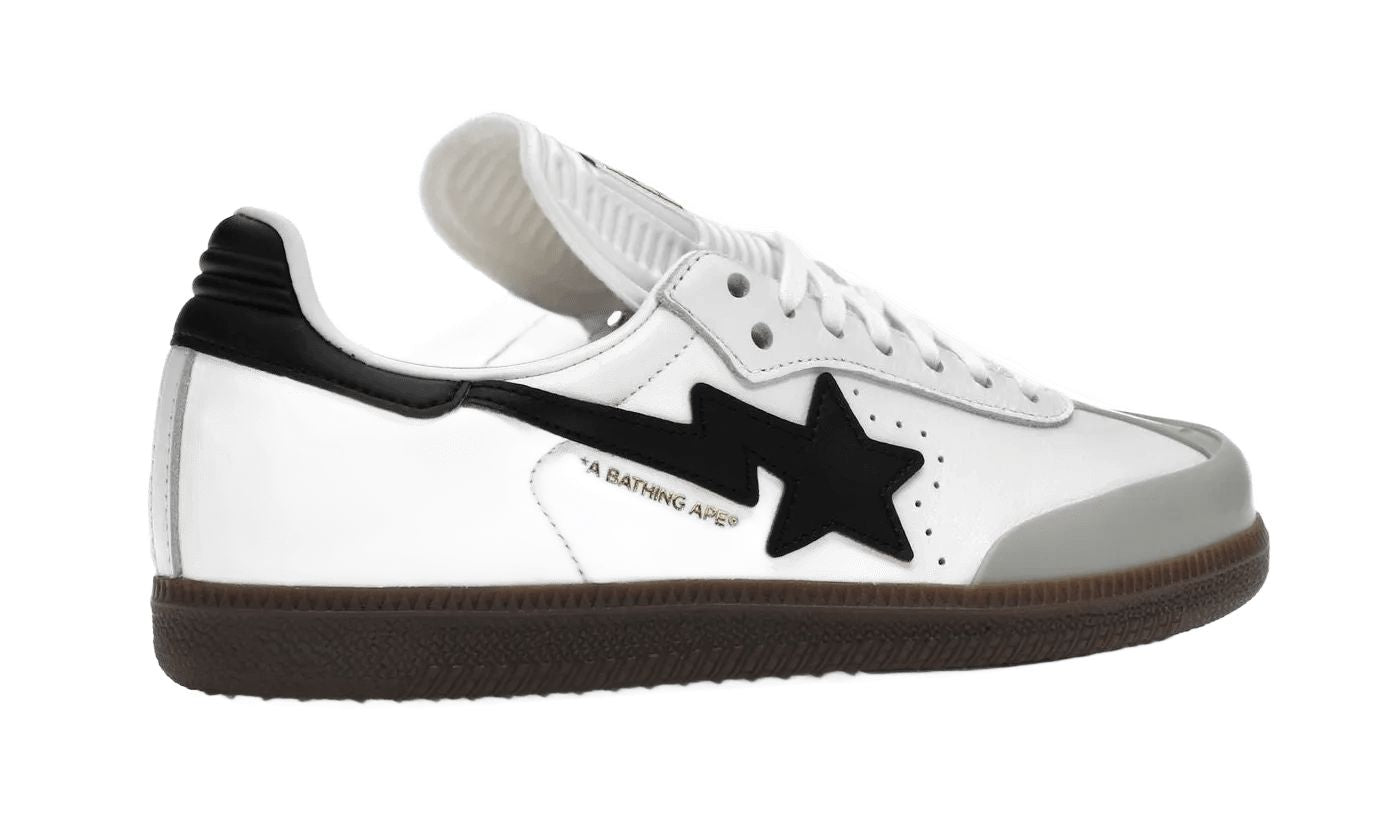 Adidas Samba Bape White Black Gum