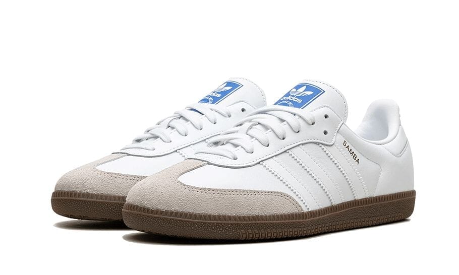 Adidas Samba Cloud White Blue Gum - IE3439