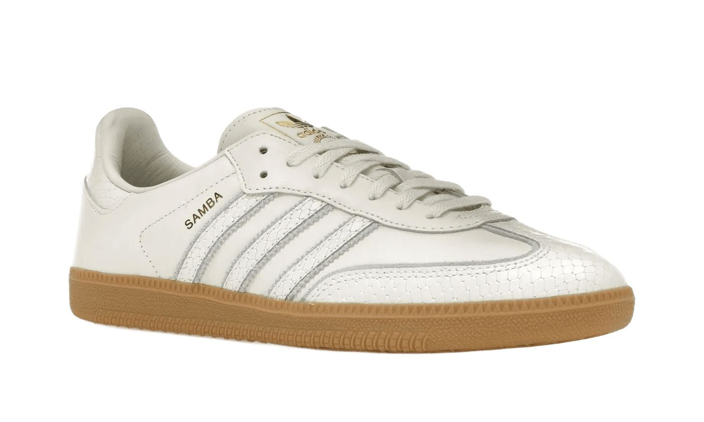 Adidas Samba Core White Snakeskin