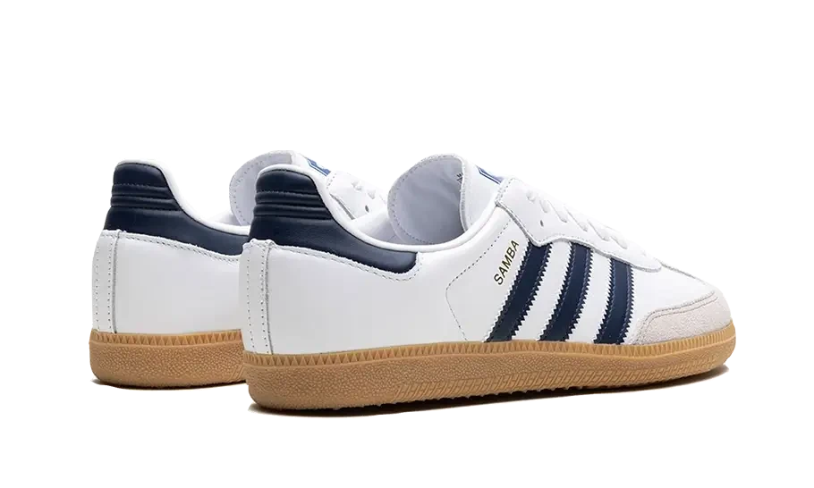 Adidas Samba OG Cloud White Night Indigo Gum – limitierter Sneaker bei Shade Studios