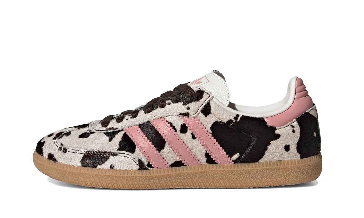 Samba OG Cow Print Dark Brown Wonder Mauve - KK2239