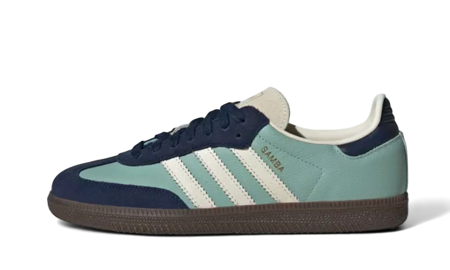 Adidas Samba OG Hazy Green Night Indigo – limitierter Sneaker bei Shade Studios
