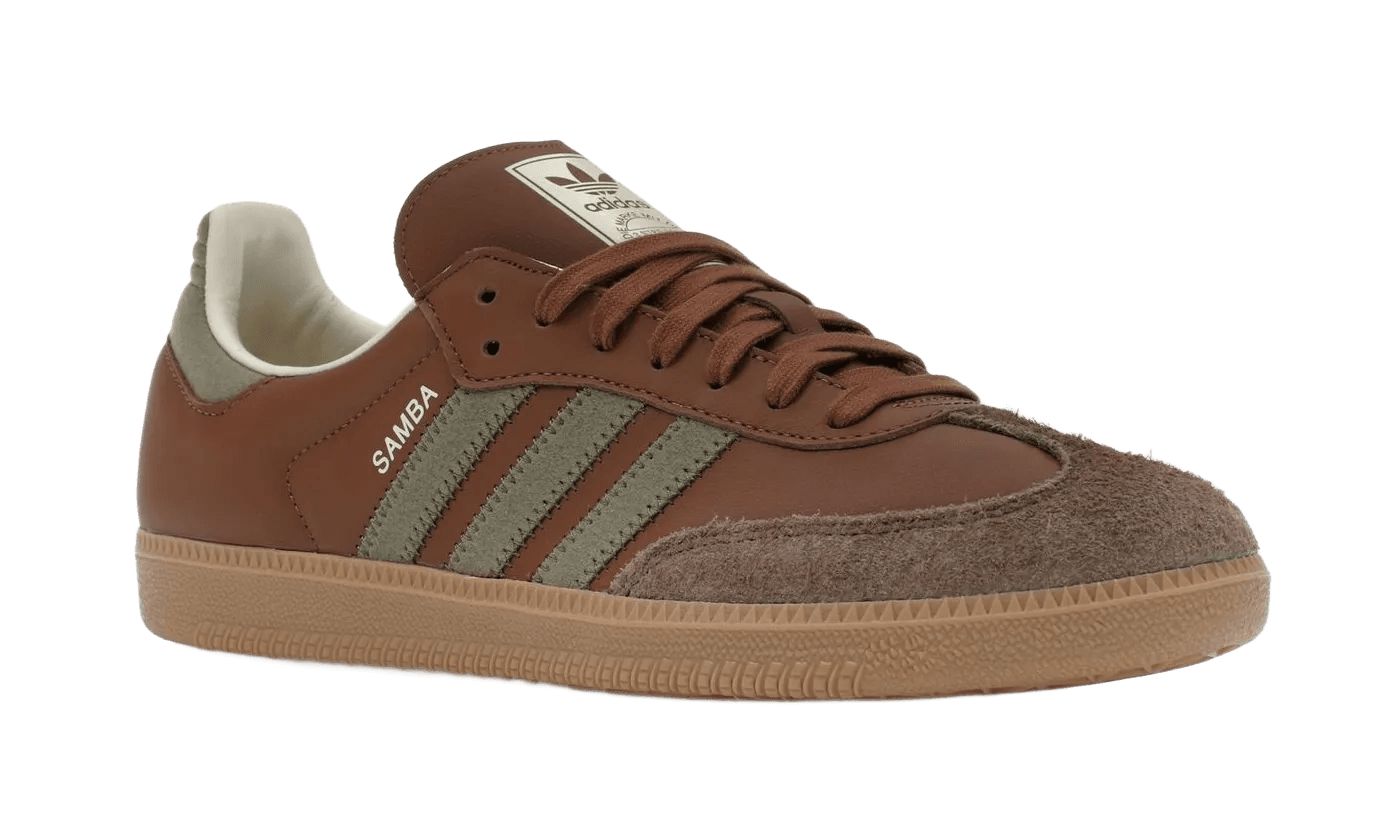 Adidas Samba OG Preloved Brown Olive Strata