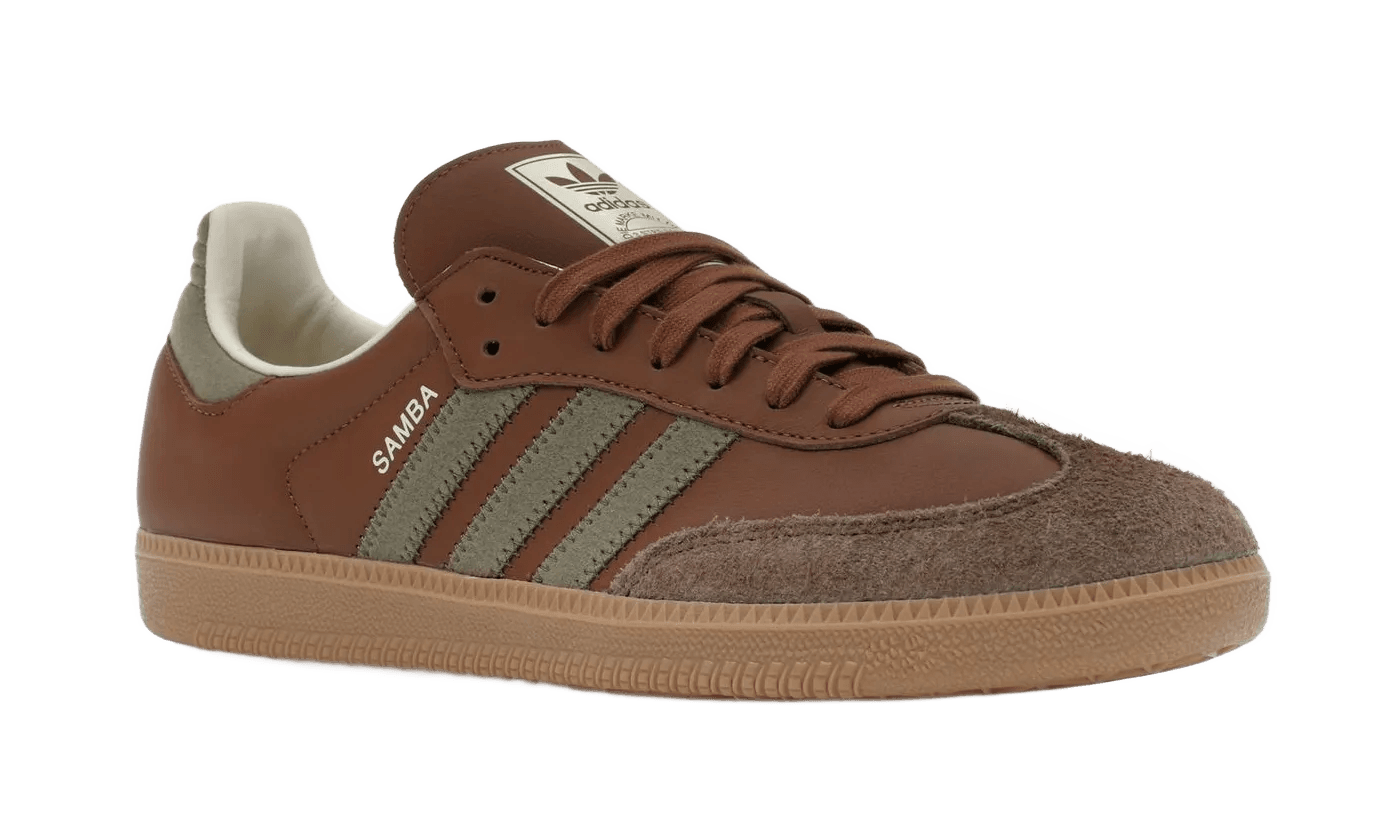 Samba OG Preloved Brown Olive Strata - IE9122