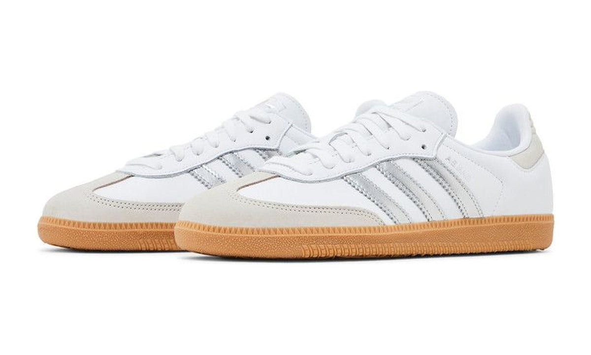 adidas Wmns Samba OG White Silver Metallic Grey