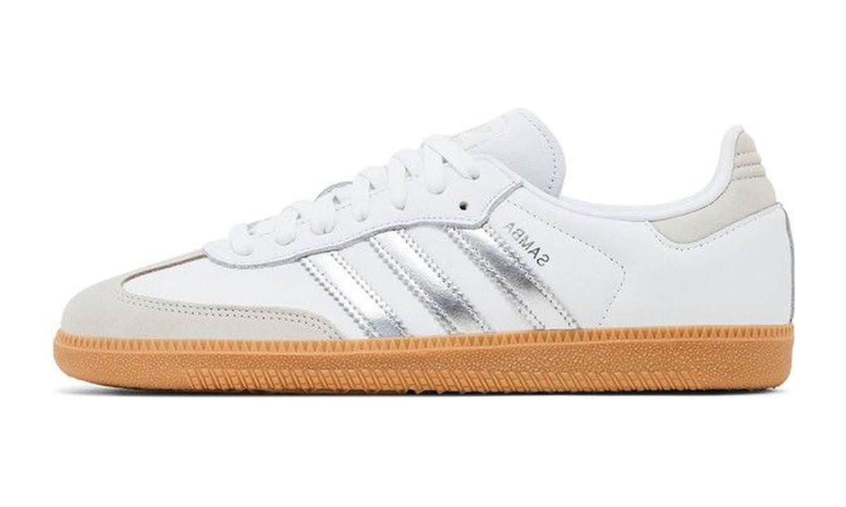 adidas Wmns Samba OG White Silver Metallic Grey