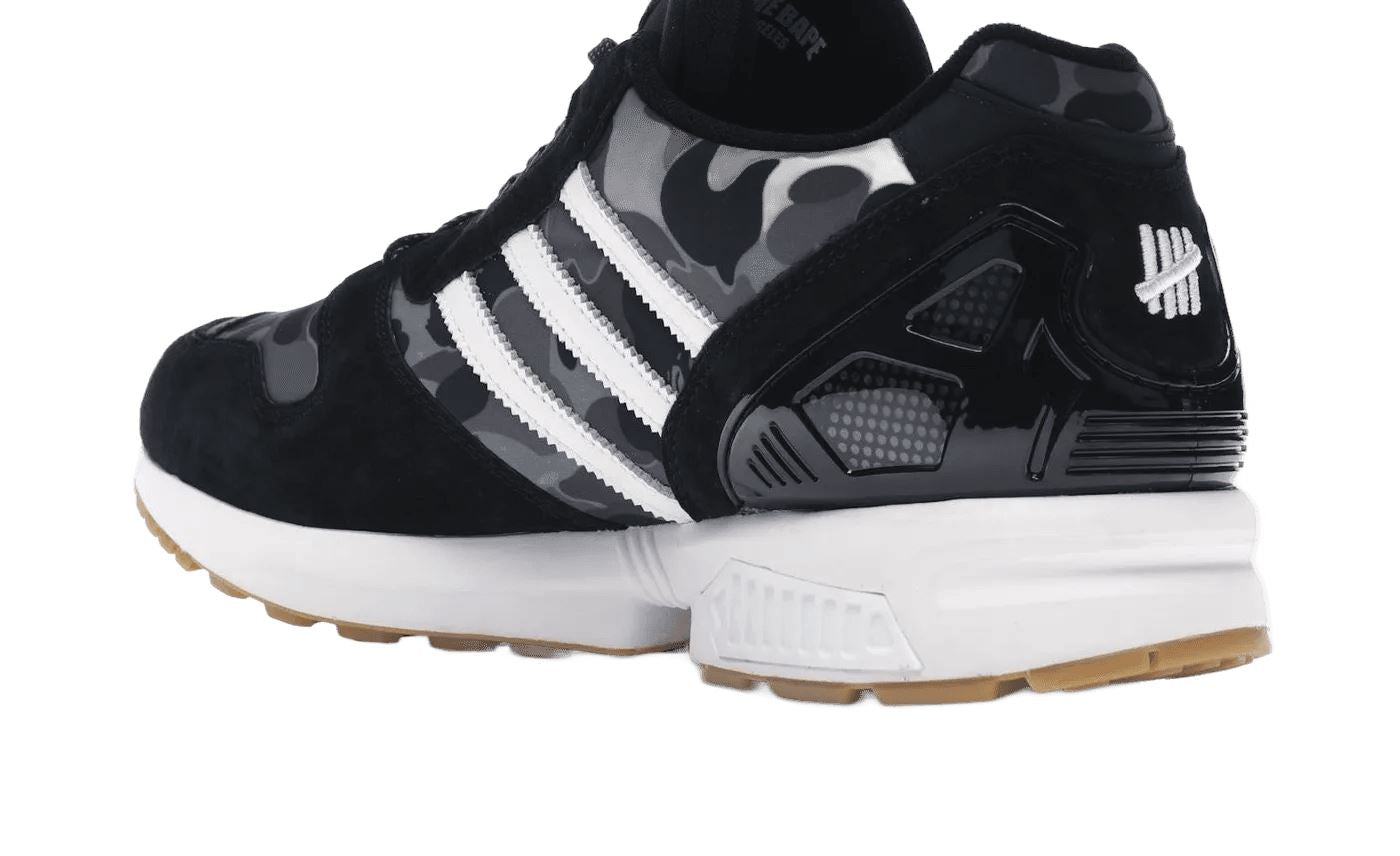 Adidas ZX 8000 Bape Undefeated Black – limitierter Sneaker bei Shade Studios