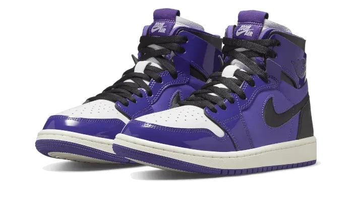 Air Jordan 1 High Zoom Air CMFT Court Purple Patent – limitierter Sneaker bei Shade Studios
