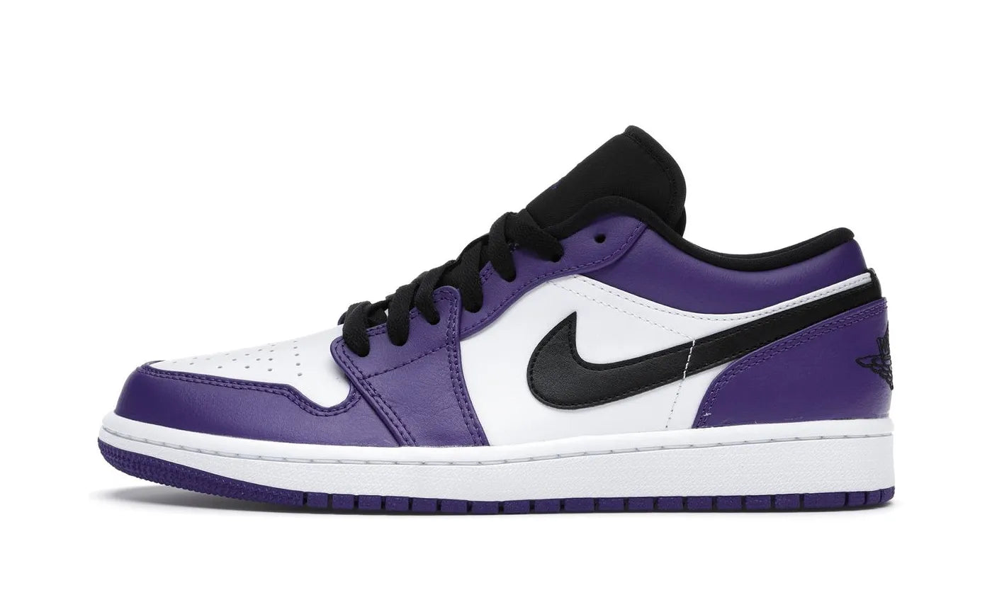 Air Jordan 1 Low Court Purple White - 553558-500