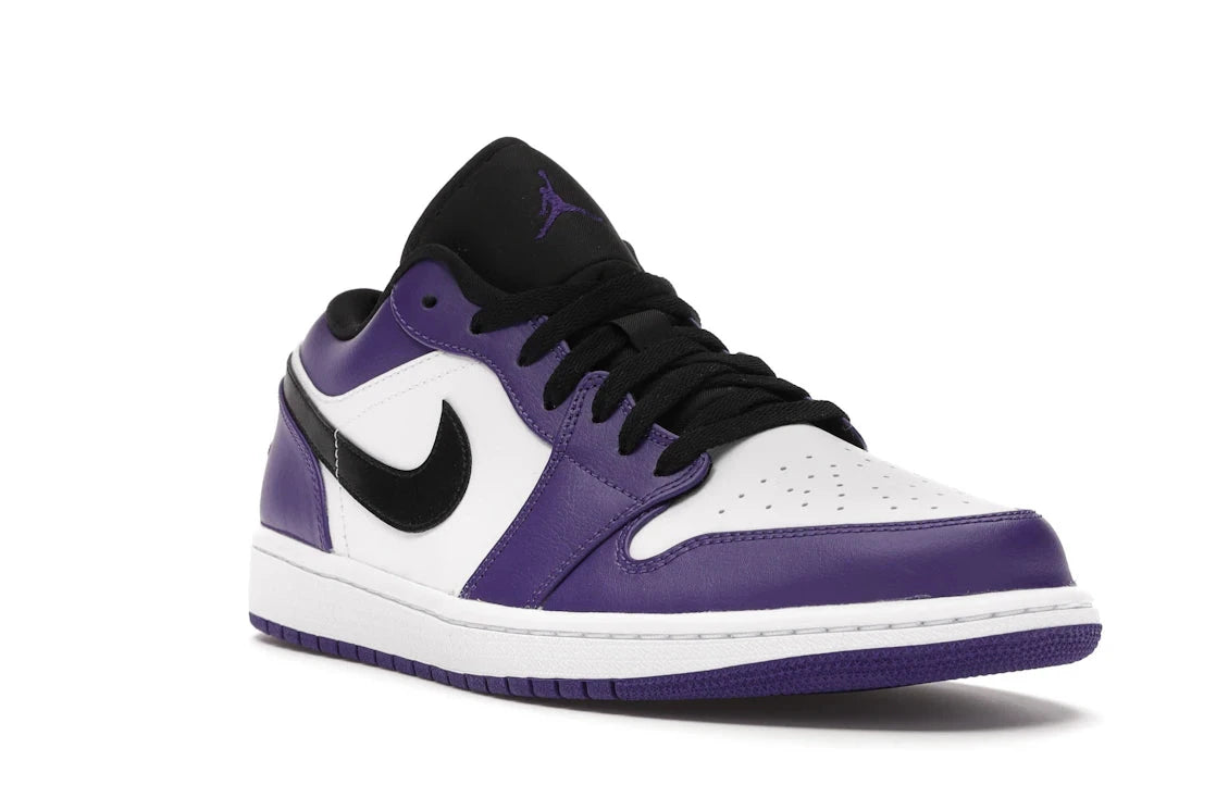 Air Jordan 1 Low Court Purple White - 553558-500