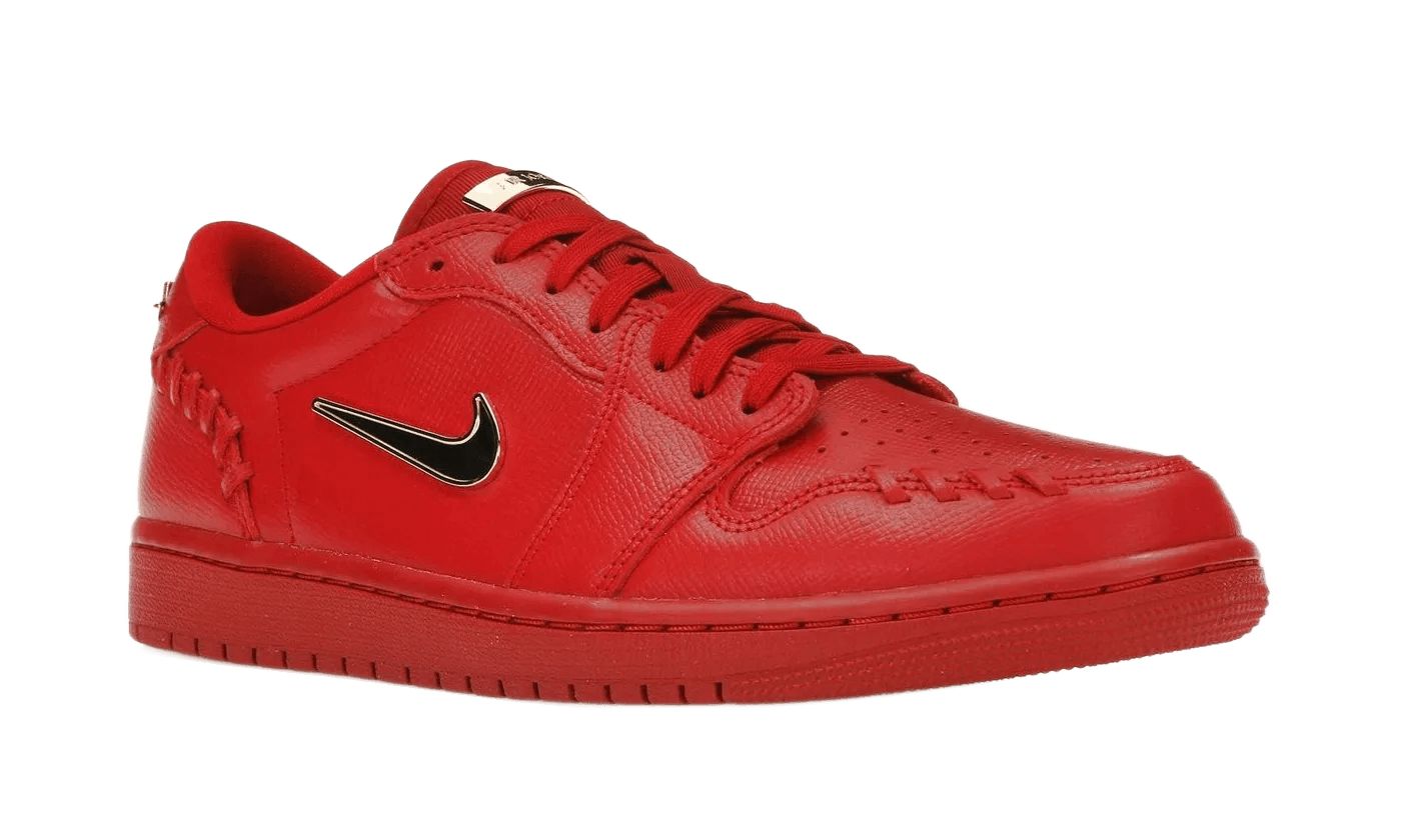 Air Jordan 1 Low Method of Make Gym Red Metallic Gold