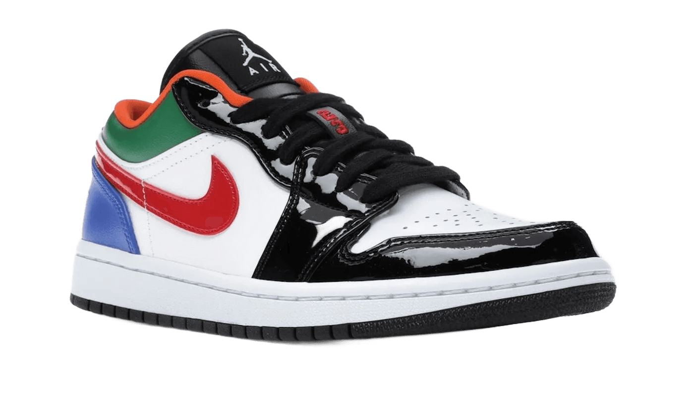 Air Jordan 1 Low Multi-Color Black Toe