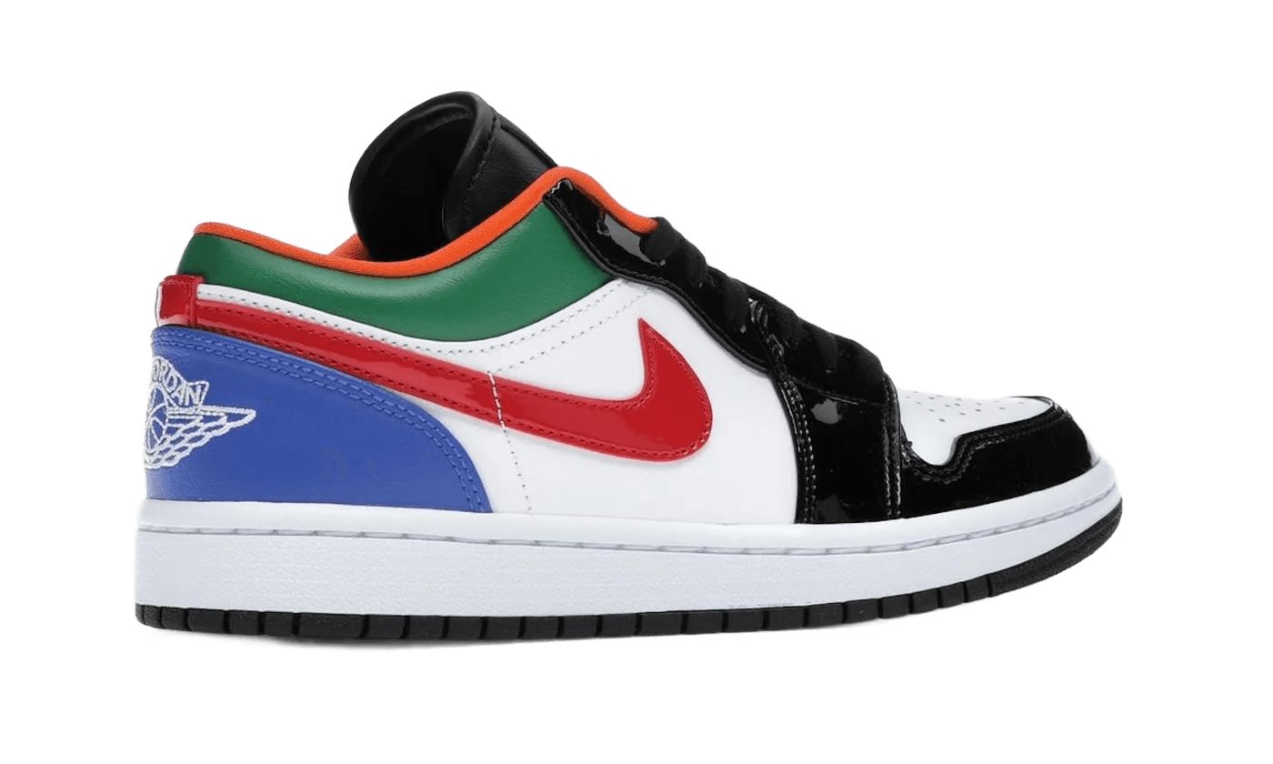 Air Jordan 1 Low Multi-Color Black Toe