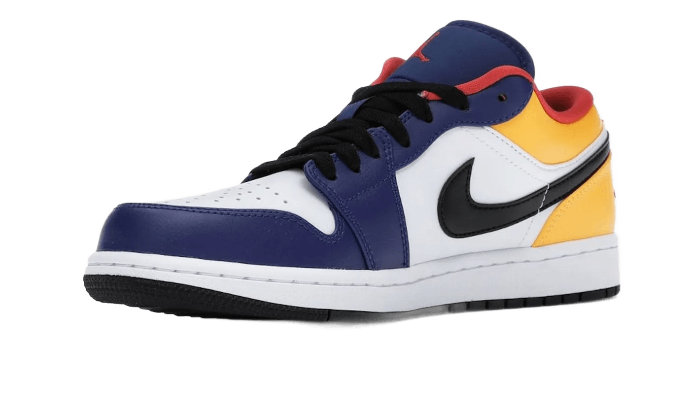 Air Jordan 1 Low Royal Yellow - 553558-123