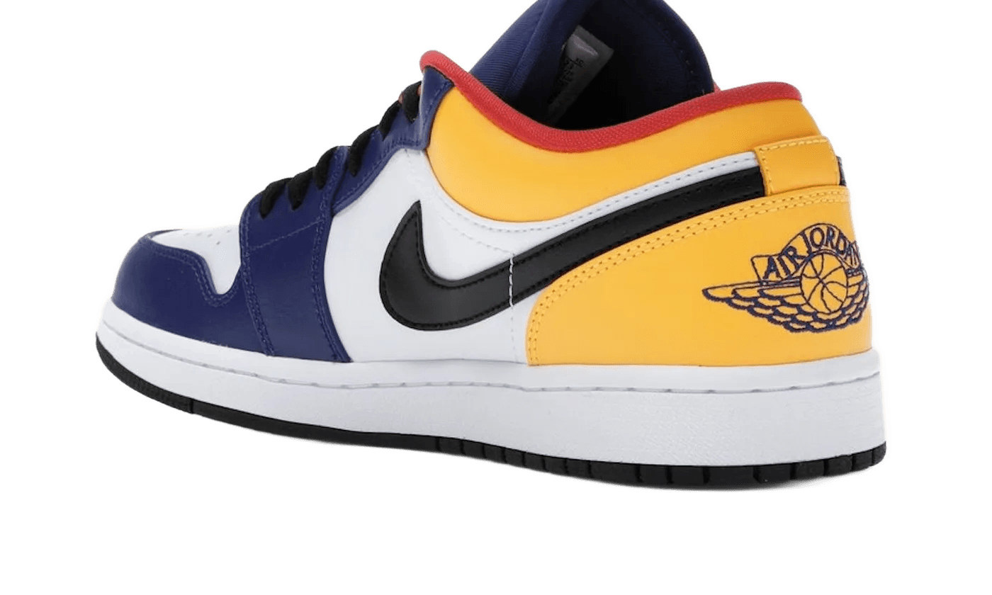 Air Jordan 1 Low Royal Yellow - 553558-123