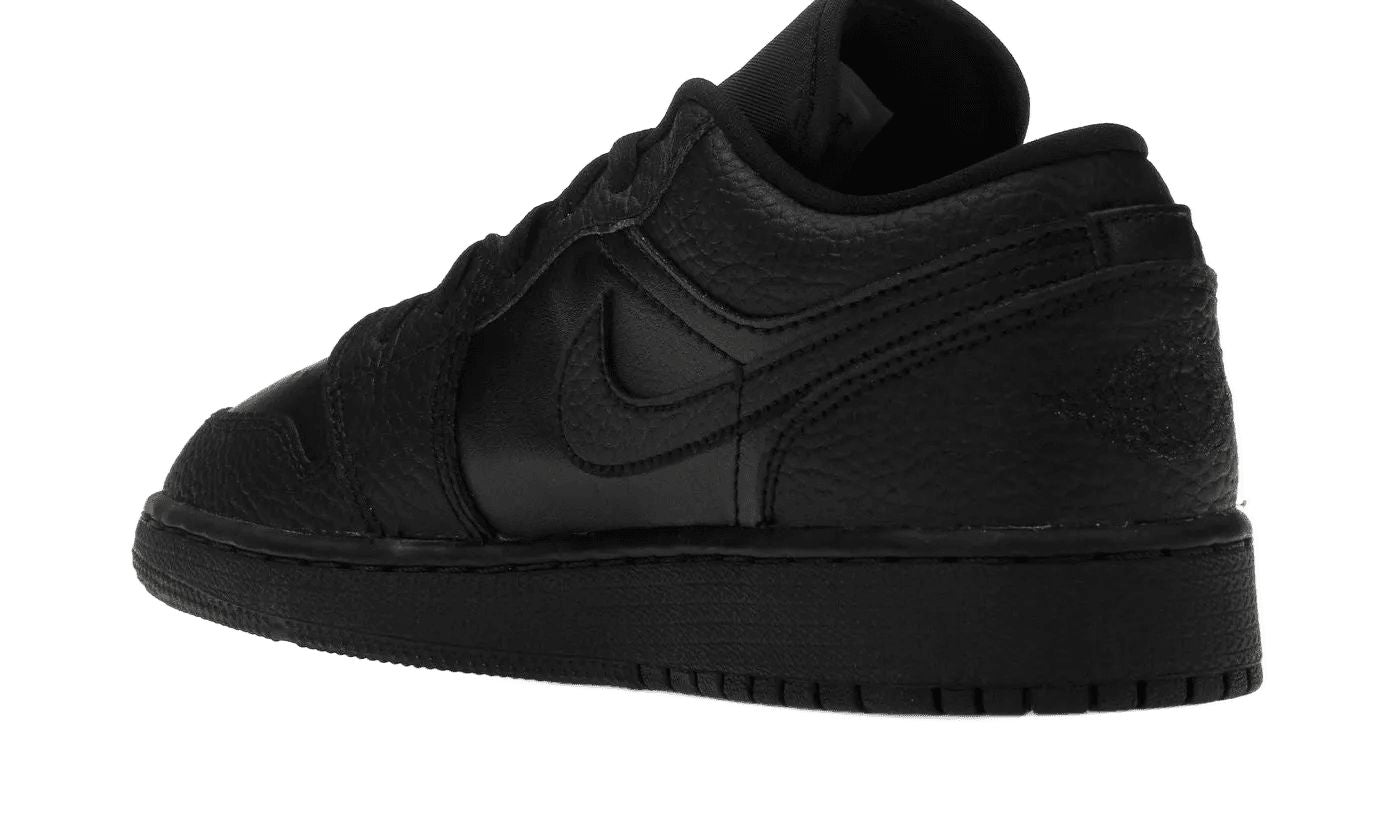 Air Jordan 1 Low Tumbled Leather Black