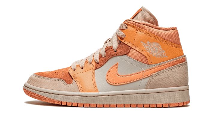 Air Jordan 1 Mid Apricot Orange – limitierter Sneaker bei Shade Studios