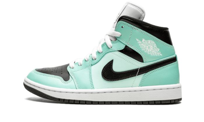 Air Jordan 1 Mid Aqua Blue Tint – limitierter Sneaker bei Shade Studios