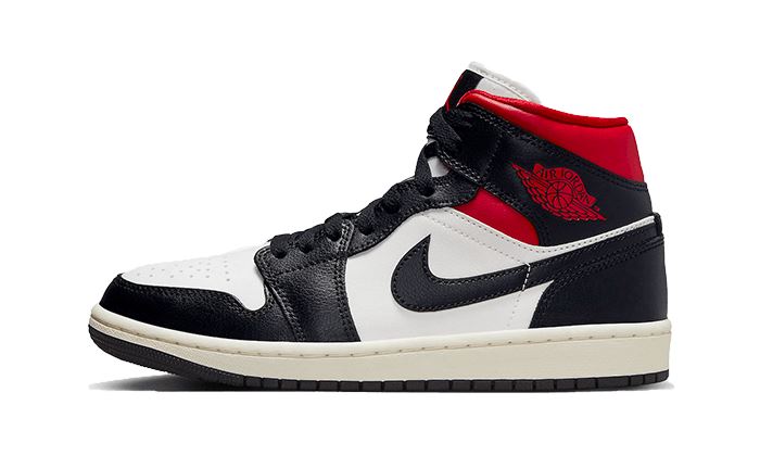 Air Jordan 1 Mid Black Gym Red – limitierter Sneaker bei Shade Studios