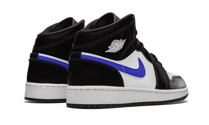Air Jordan 1 Mid Black Racer Blue White – limitierter Sneaker bei Shade Studios