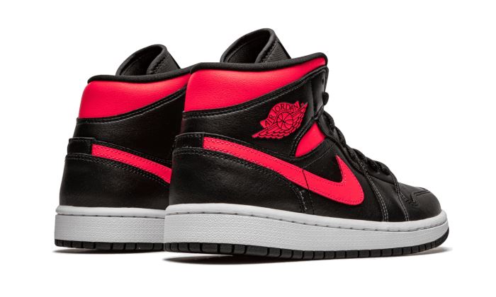 Air Jordan 1 Mid Black Siren Red – limitierter Sneaker bei Shade Studios