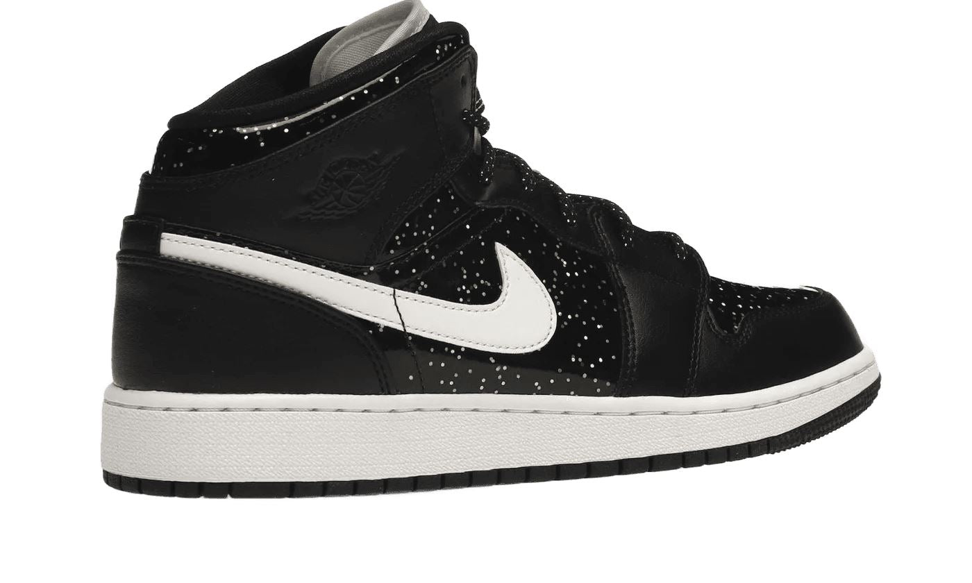 Air Jordan 1 Mid Black Speckle – limitierter Sneaker bei Shade Studios