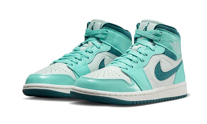 Air Jordan 1 Mid Bleached Turquoise – limitierter Sneaker bei Shade Studios