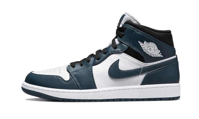 Air Jordan 1 Mid Dark Teal – limitierter Sneaker bei Shade Studios