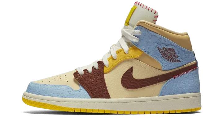 Air Jordan 1 Mid Fearless Maison Château Rouge – limitierter Sneaker bei Shade Studios