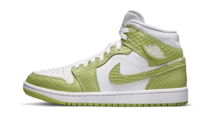 Air Jordan 1 Mid Green Python – limitierter Sneaker bei Shade Studios